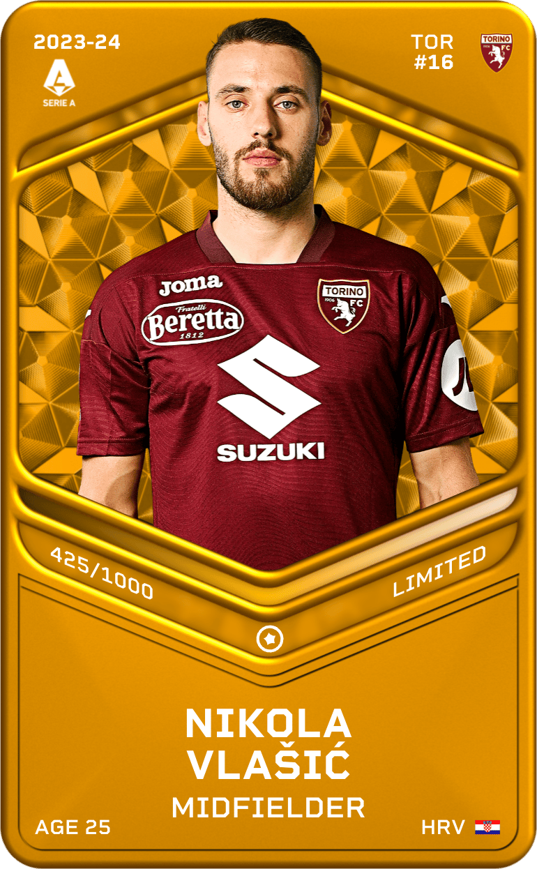 Nikola Vlašić 2023-24 • Limited 425/1000