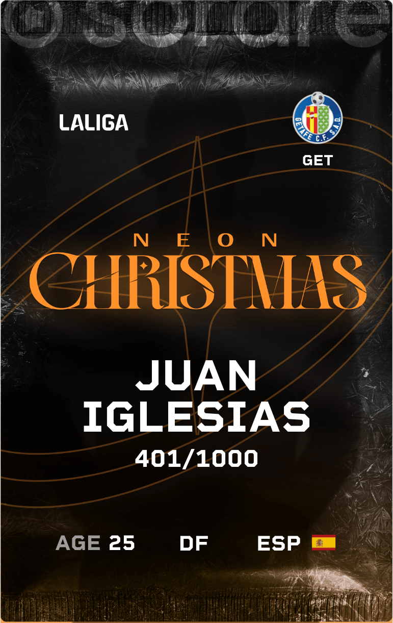Juan Iglesias 2024-25 • Limited 401/1000