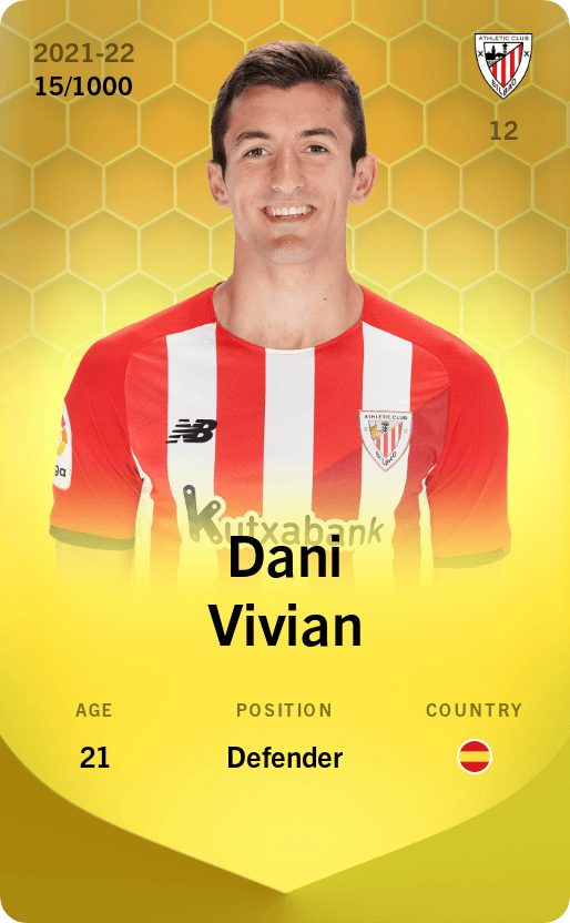 Dani Vivian 2021-22 • Limited 15/1000