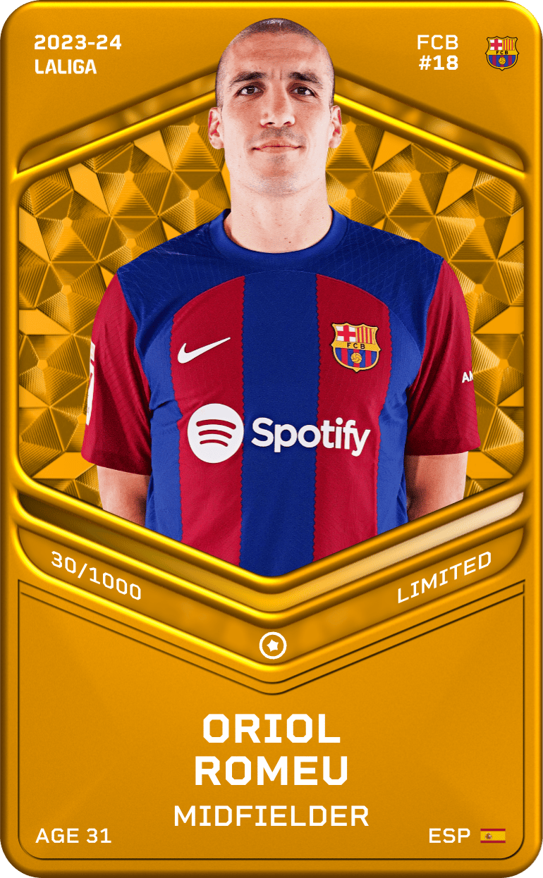 Oriol Romeu 2023-24 • Limited 30/1000