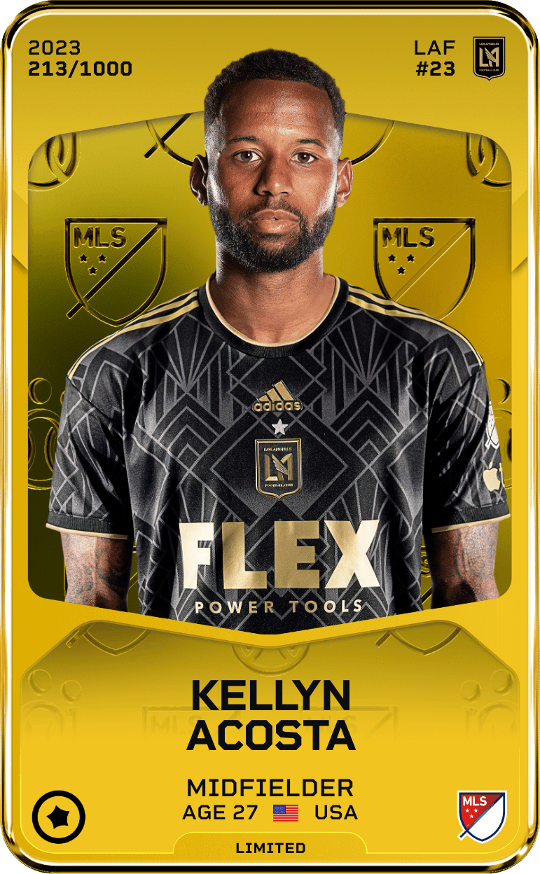 Kellyn Acosta 2023-24 • Limited 213/1000
