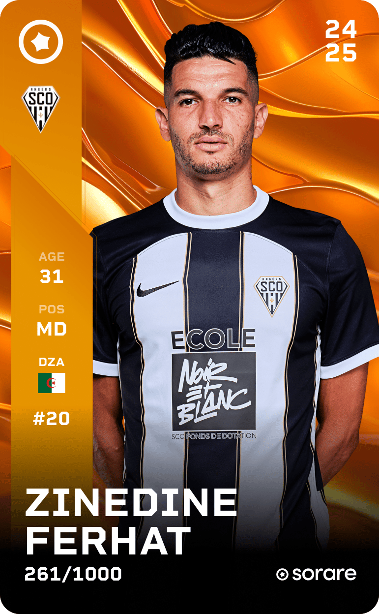 Zinedine Ferhat 2024-25 • Limited 261/1000