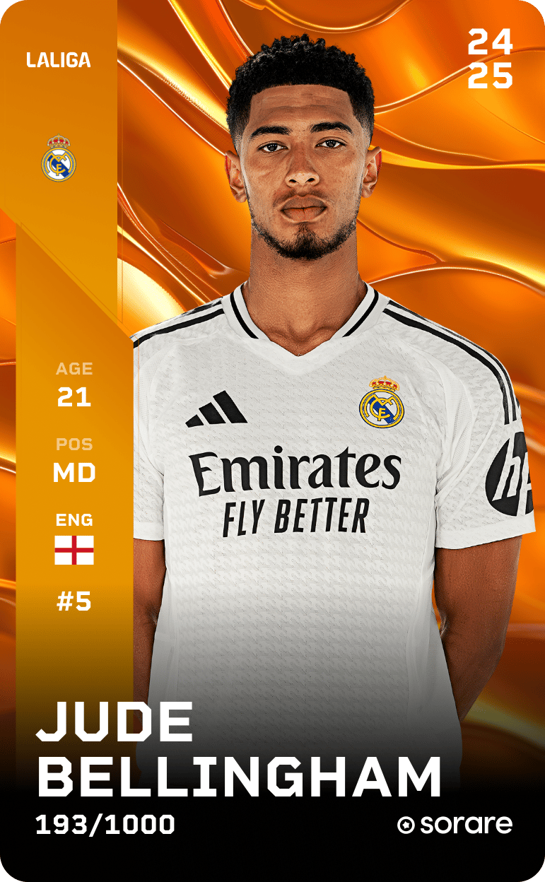 Jude Bellingham 2024-25 • Limited 193/1000