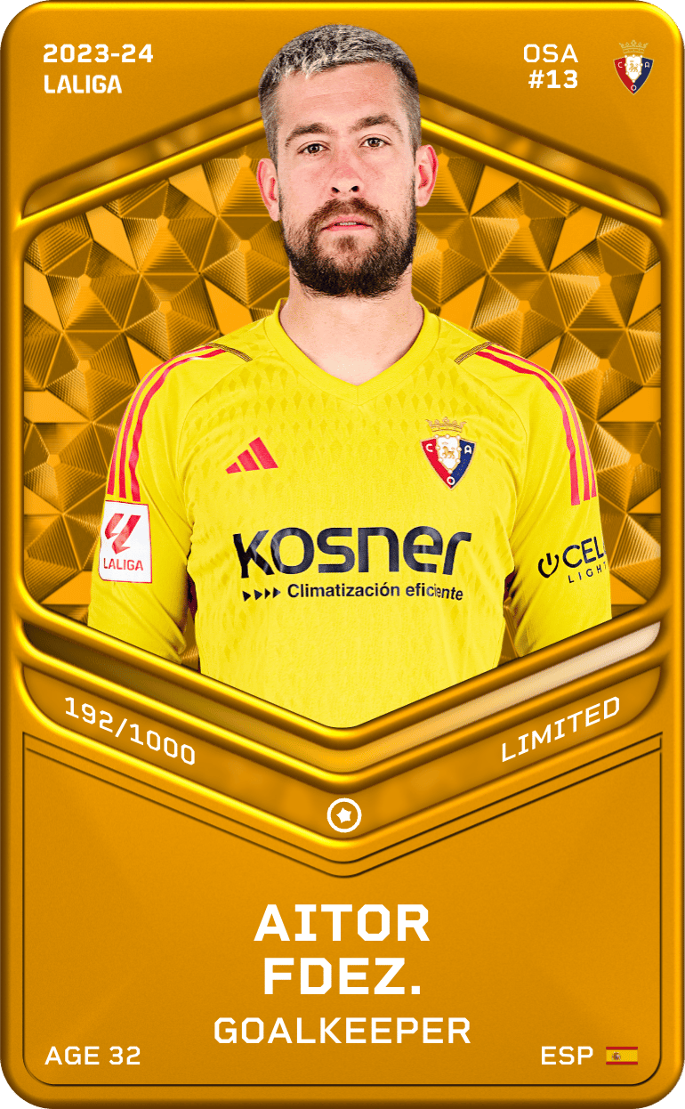 AITOR FDEZ. 2023-24 • Limited 192/1000