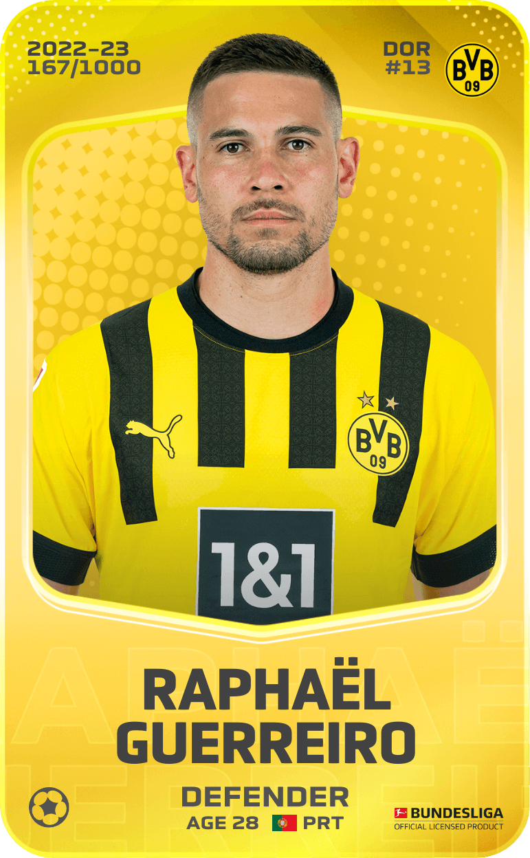 Raphaël Guerreiro 2022-23 • Limited 167/1000