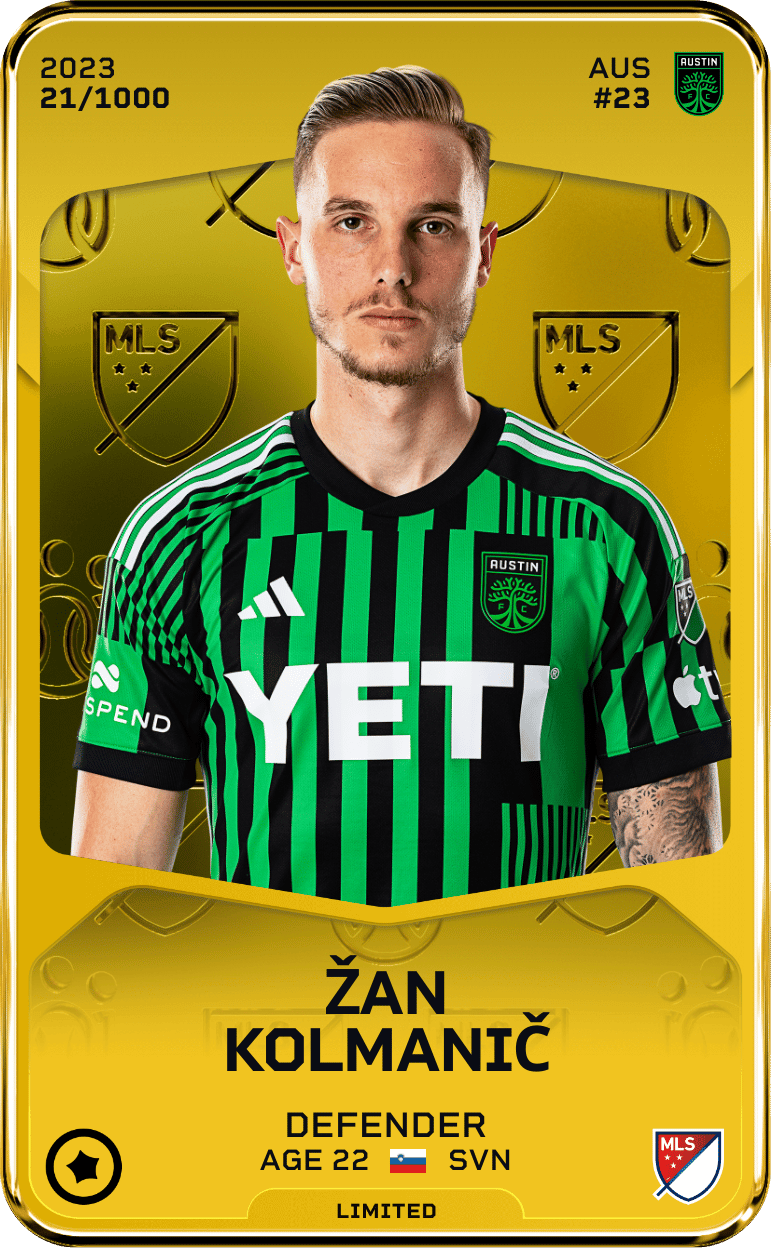 Žan Kolmanič  2023-24 • Limited 21/1000