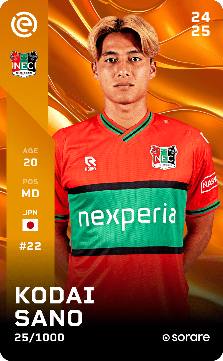 Kodai Sano 2024-25 • Limited 25/1000
