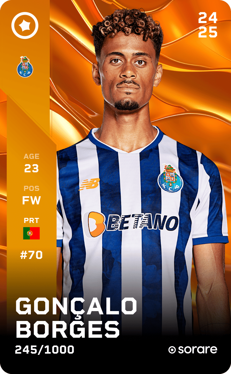Gonçalo Borges 2024-25 • Limited 245/1000