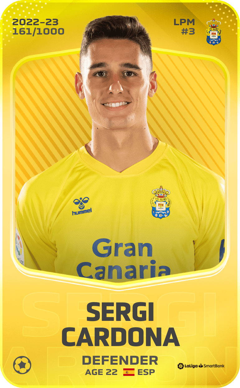 Sergi Cardona 2022-23 • Limited 161/1000
