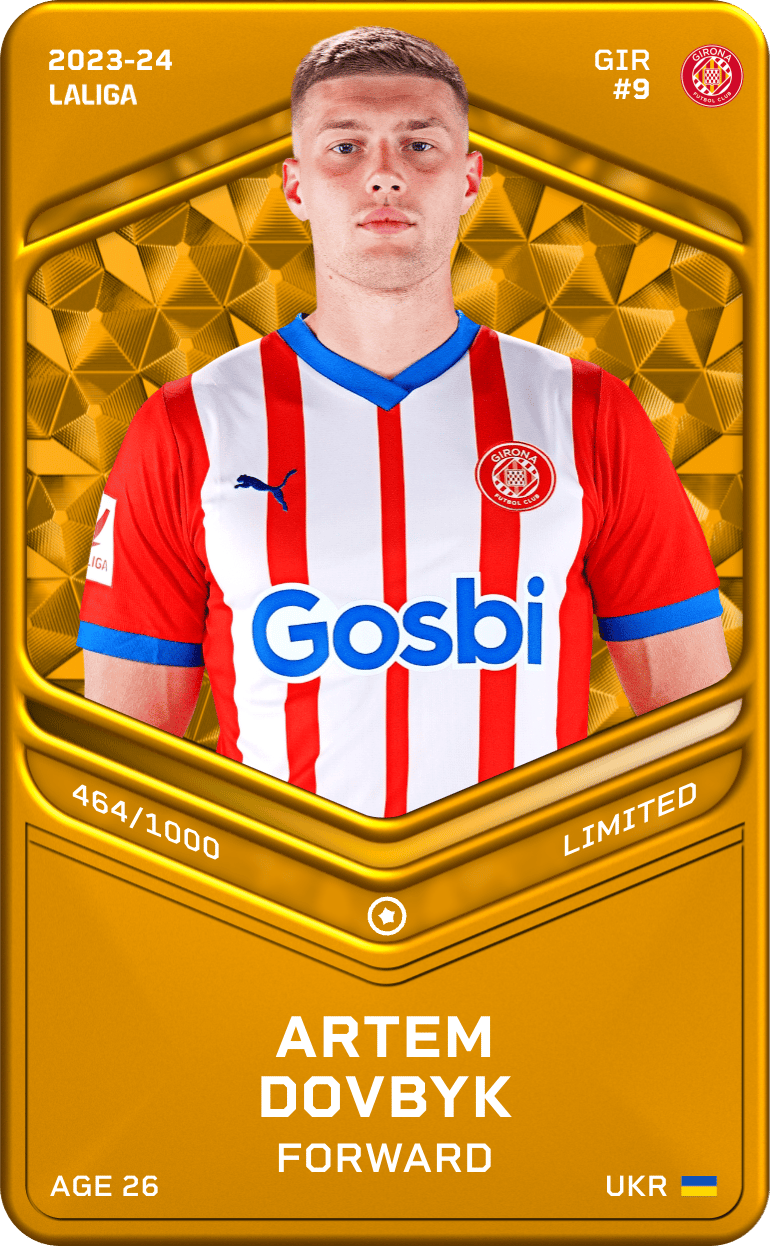 Artem Dovbyk 2023-24 • Limited 464/1000