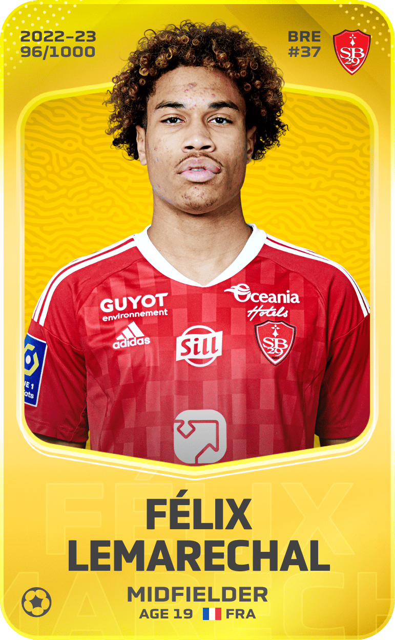 Félix Lemarechal 2022-23 • Limited 96/1000