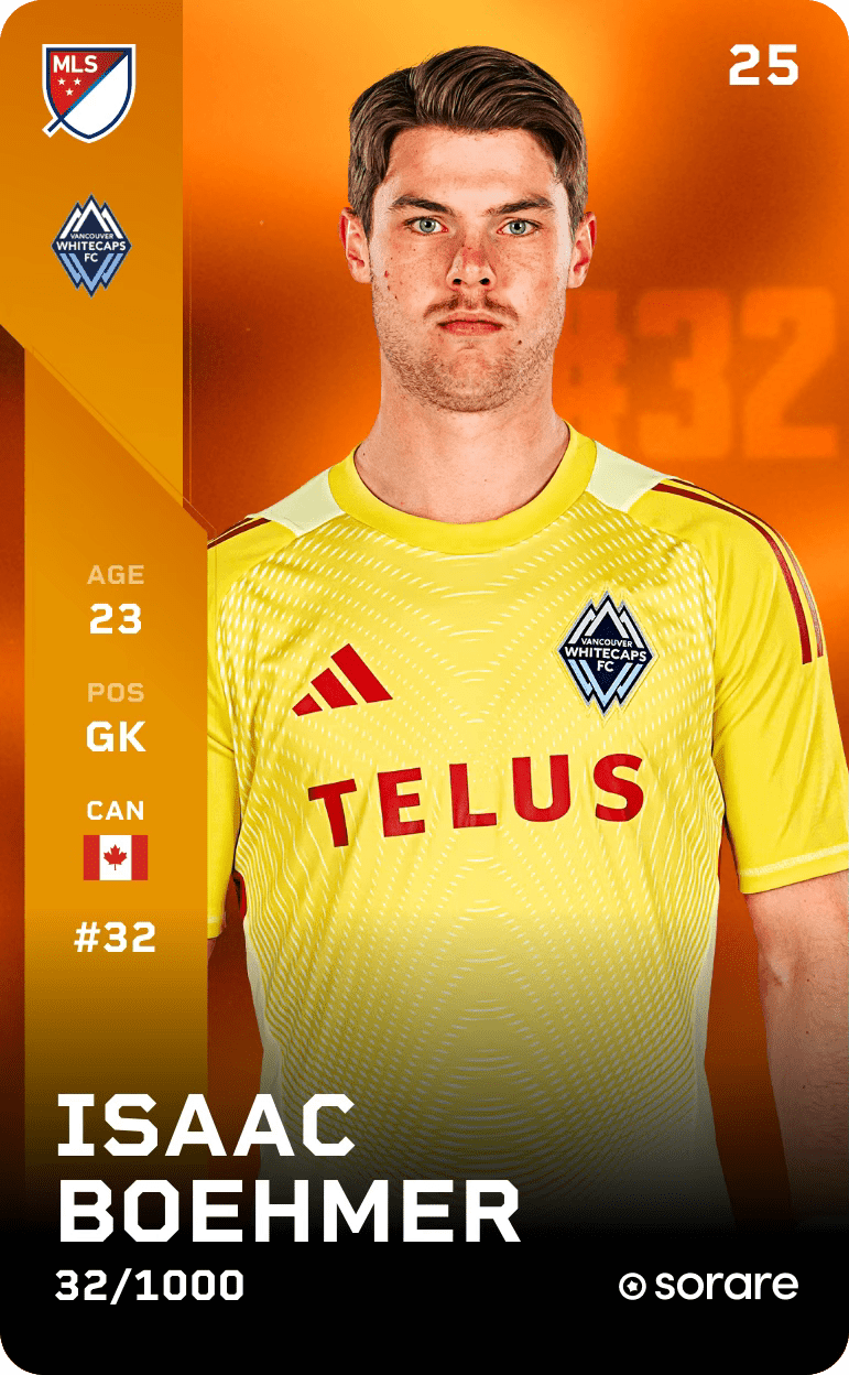 Isaac Boehmer 2025-26 • Limited 32/1000