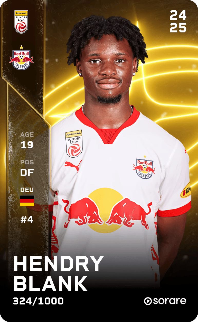 Hendry Blank 2024-25 • Limited 324/1000