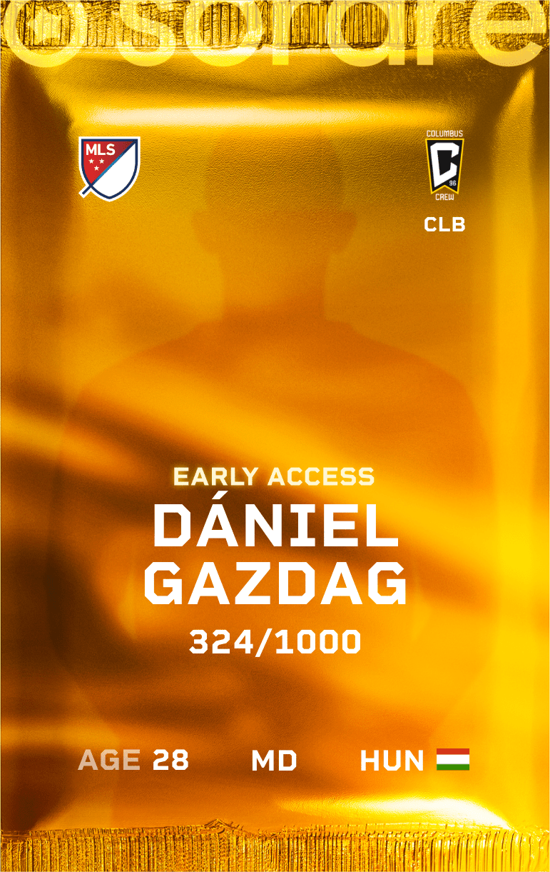 Dániel Gazdag 2025-26 • Limited 324/1000