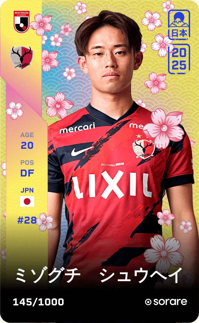 Shuhei Mizoguchi 2025-26 • Limited 145/1000