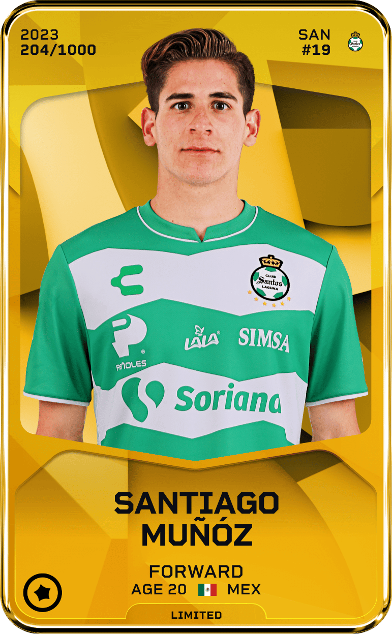 Santiago Muñóz 2023-24 • Limited 204/1000
