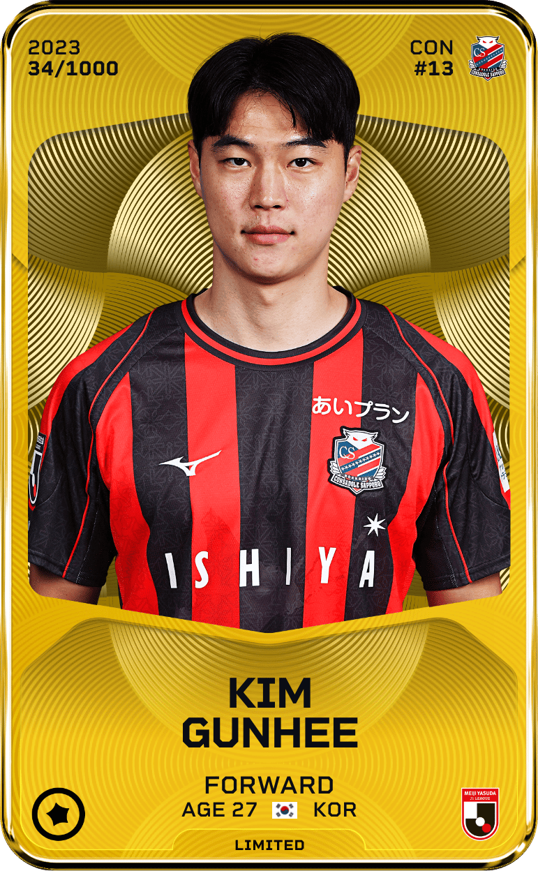 Kim GUNHEE 2023-24 • Limited 34/1000