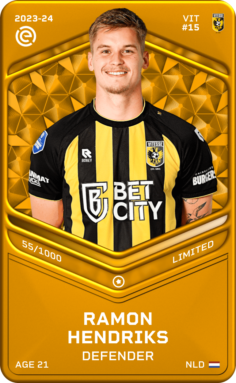 Ramon Hendriks 2023-24 • Limited 55/1000