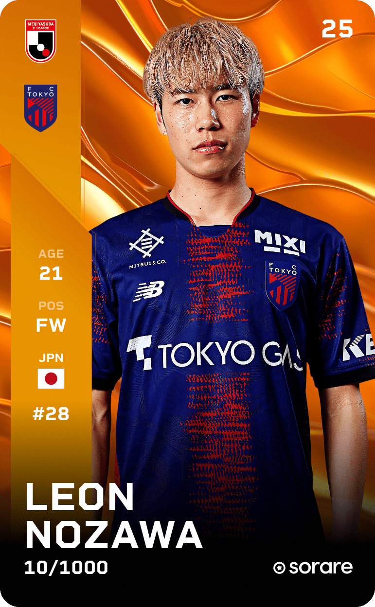 Leon Nozawa 2025-26 • Limited 10/1000