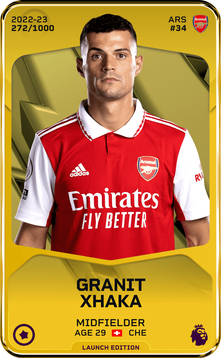 Granit Xhaka 2022-23 • Limited 272/1000