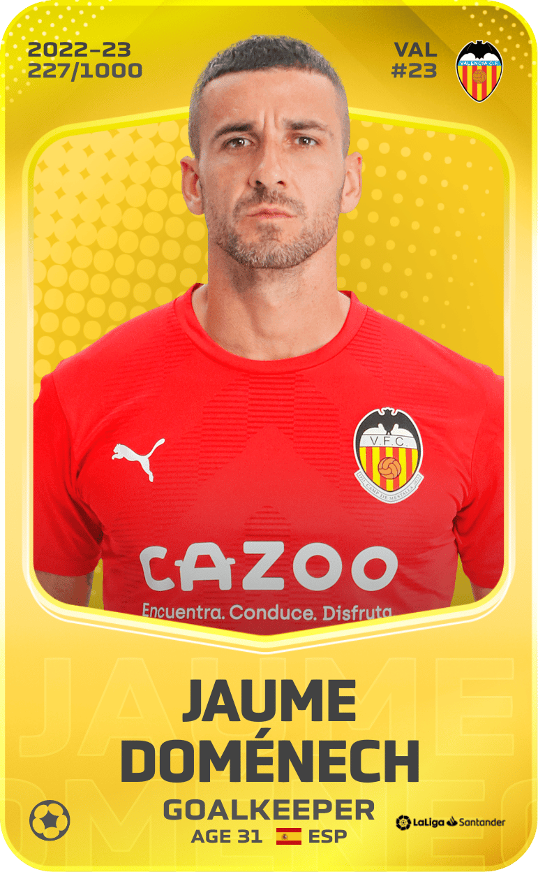 Jaume Doménech 2022-23 • Limited 227/1000