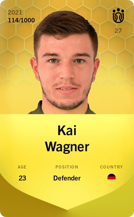Kai Wagner 2021-22 • Limited 114/1000