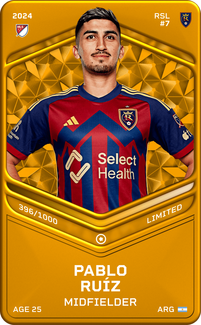 Pablo Ruíz  2024-25 • Limited 396/1000