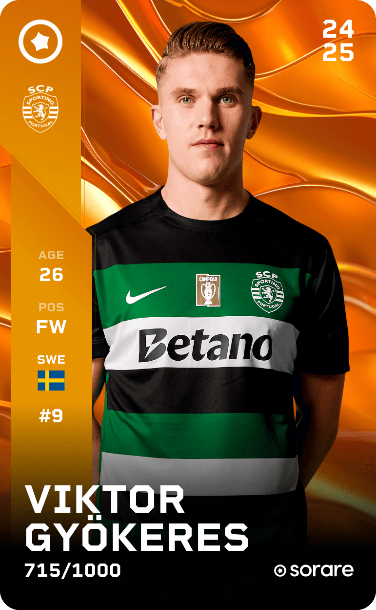 Viktor Gyökeres 2024-25 • Limited 715/1000