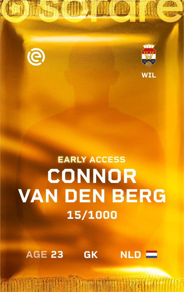 Connor van den Berg 2024-25 • Limited 15/1000