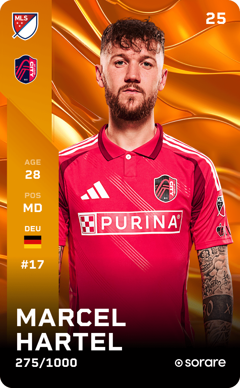 Marcel Hartel 2025-26 • Limited 275/1000