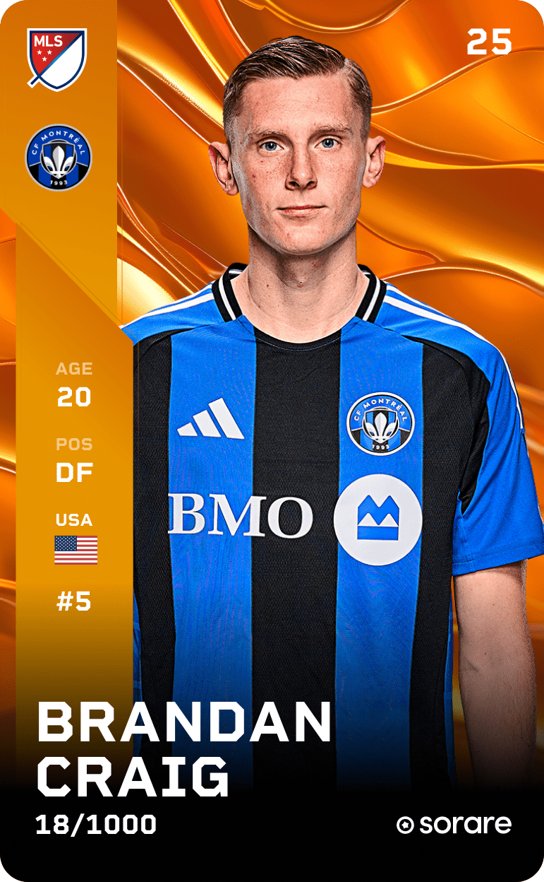 Brandan Craig 2025-26 • Limited 18/1000
