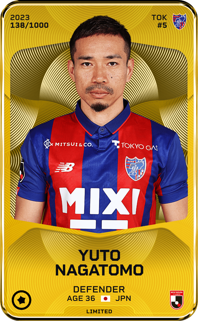 Yuto Nagatomo 2023-24 • Limited 138/1000