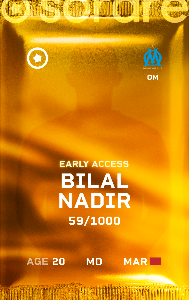 Bilal Nadir 2024-25 • Limited 59/1000