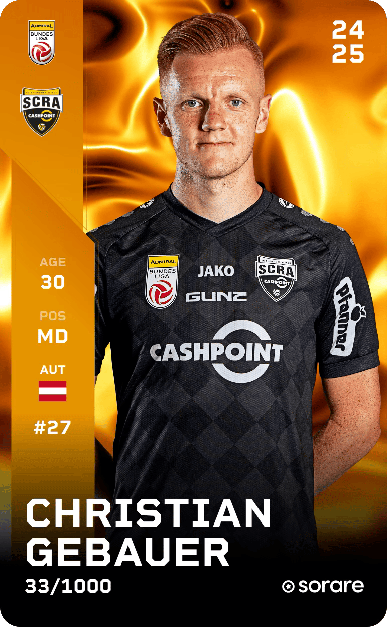 Christian Gebauer 2024-25 • Limited 33/1000