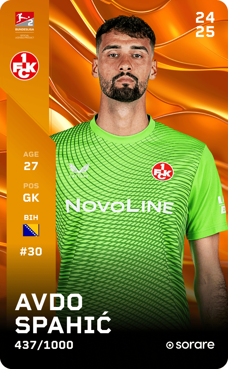 Avdo Spahić 2024-25 • Limited 437/1000