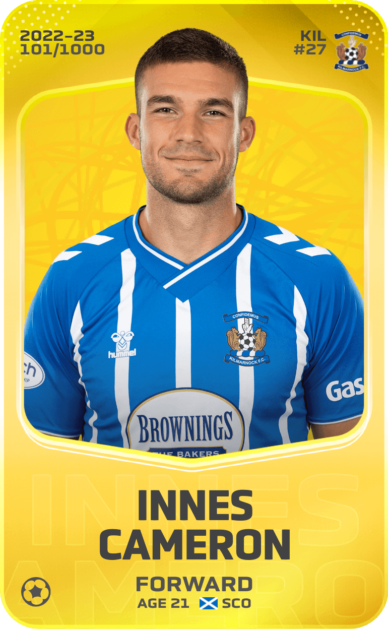 Innes Cameron 2022-23 • Limited 101/1000