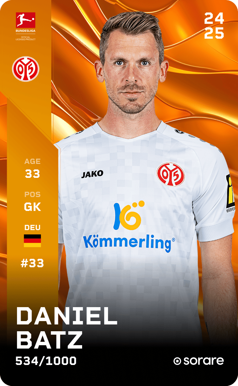 Daniel Batz 2024-25 • Limited 534/1000