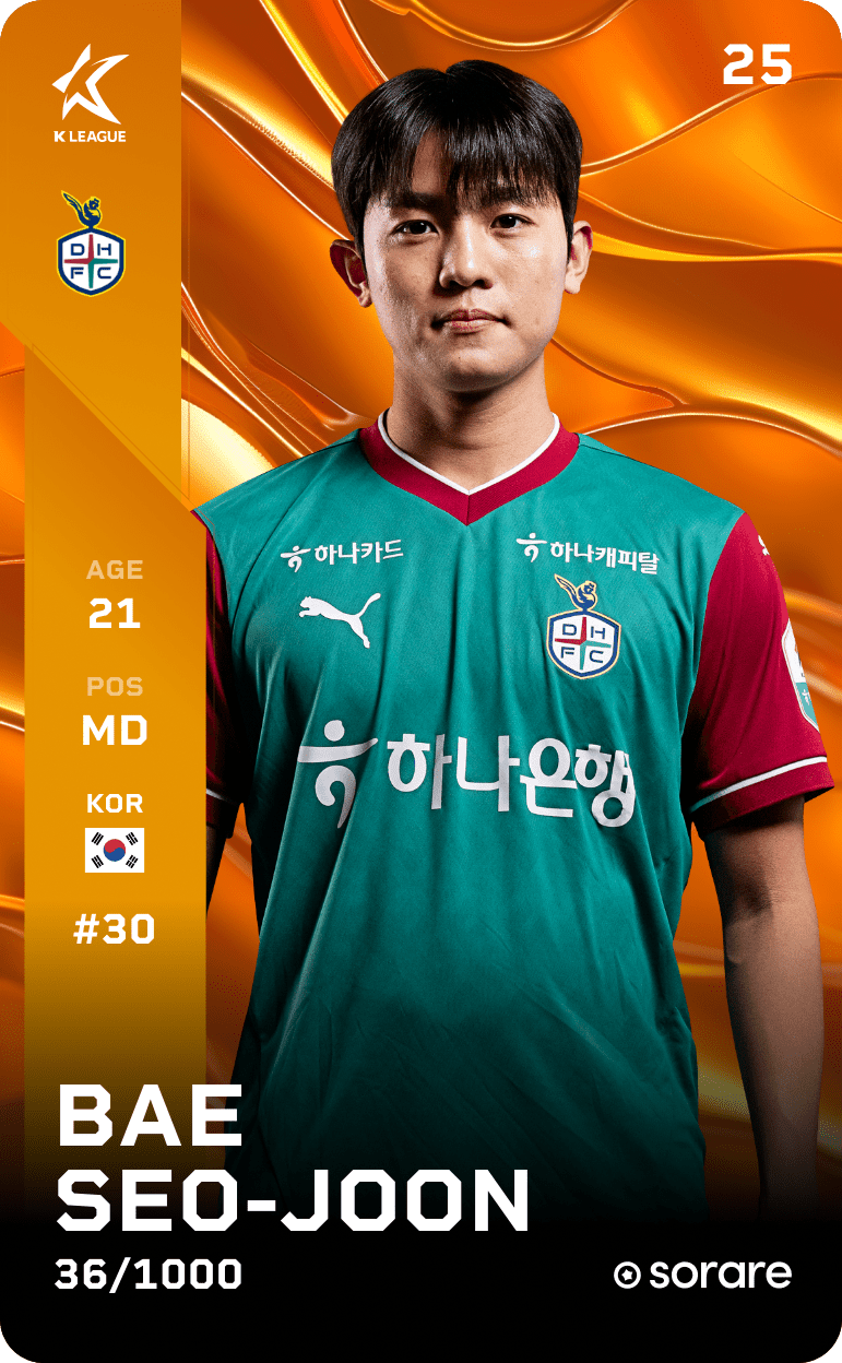 Bae Seo-Joon 2025-26 • Limited 36/1000