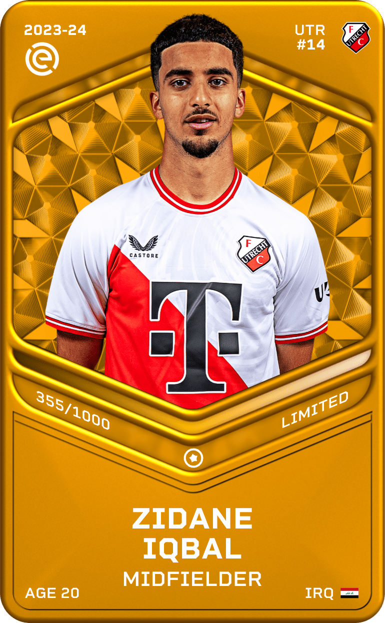 Zidane Iqbal 2023-24 • Limited 355/1000