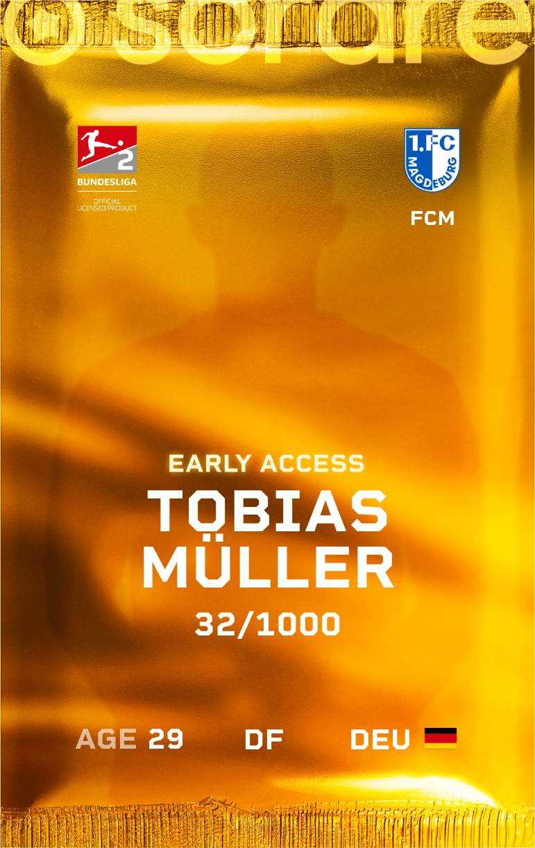 Tobias Müller 2024-25 • Limited 32/1000