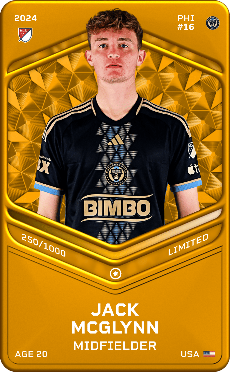 Jack McGlynn 2024-25 • Limited 250/1000