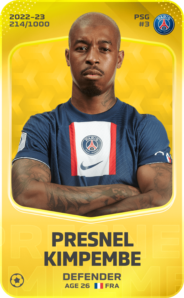 Presnel Kimpembe 2022-23 • Limited 214/1000