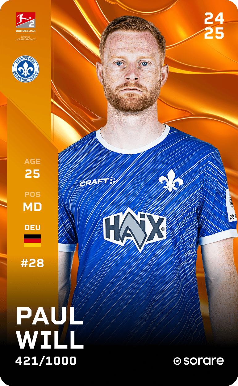 Paul Will 2024-25 • Limited 421/1000