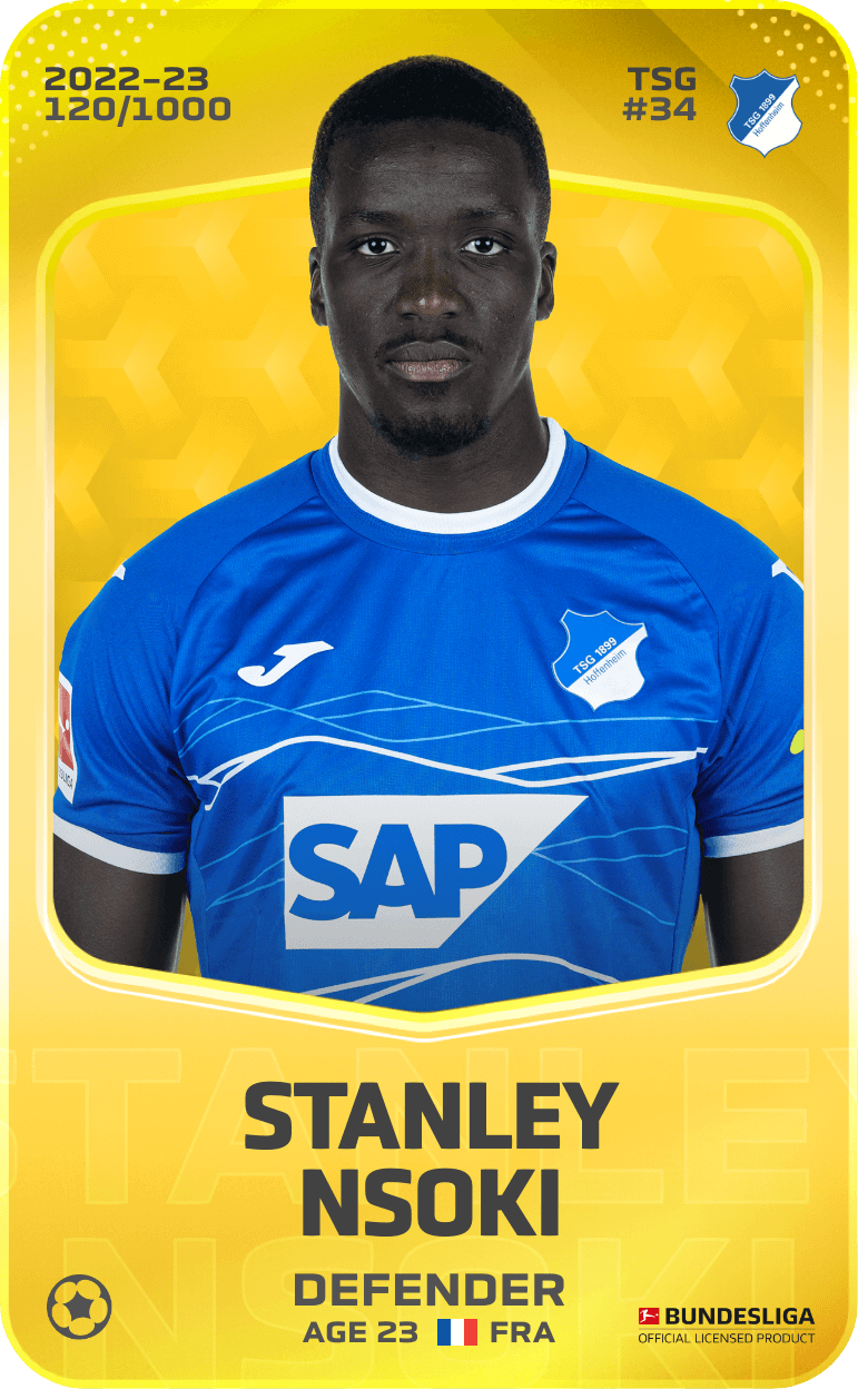 Stanley Nsoki 2022-23 • Limited 120/1000