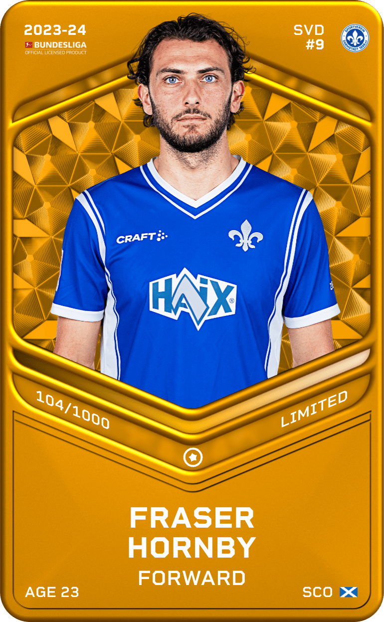 Fraser Hornby 2023-24 • Limited 104/1000