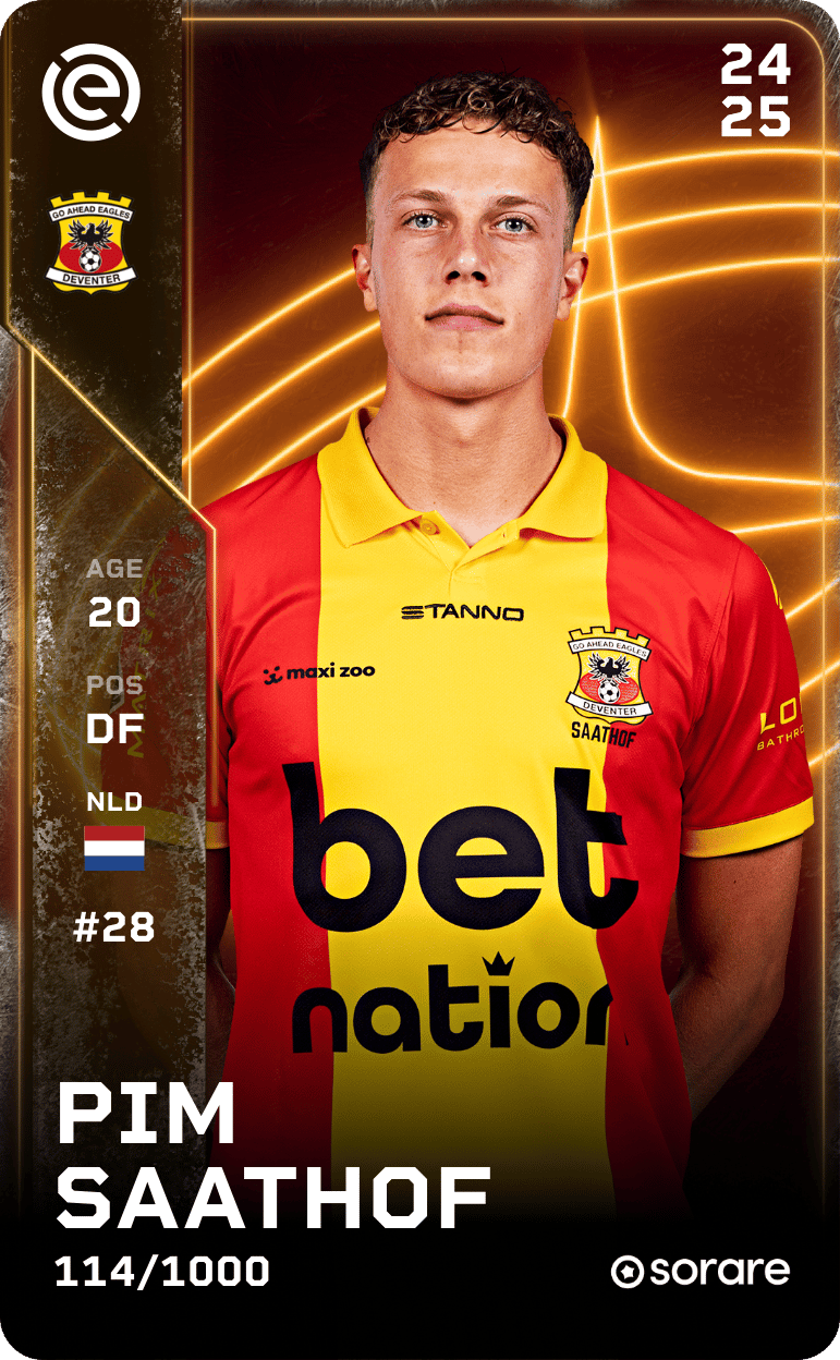 Pim Saathof 2024-25 • Limited 114/1000