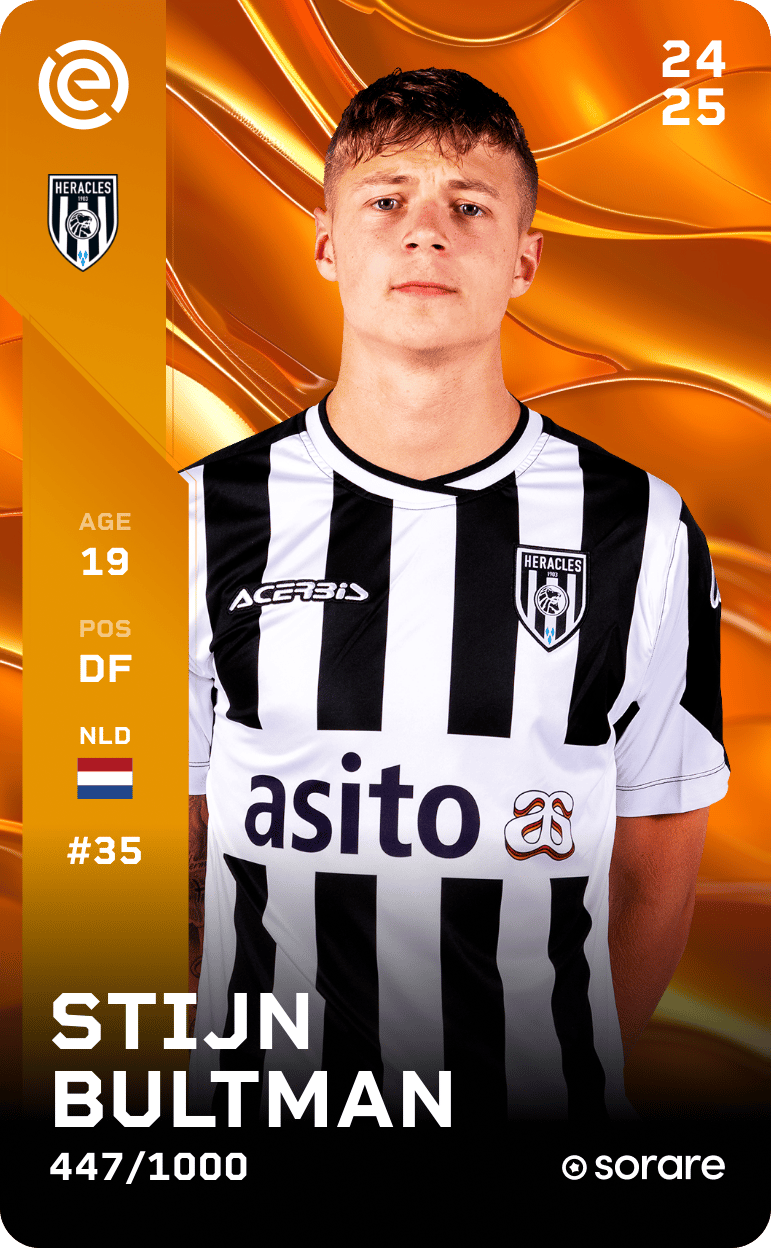 Stijn Bultman 2024-25 • Limited 447/1000