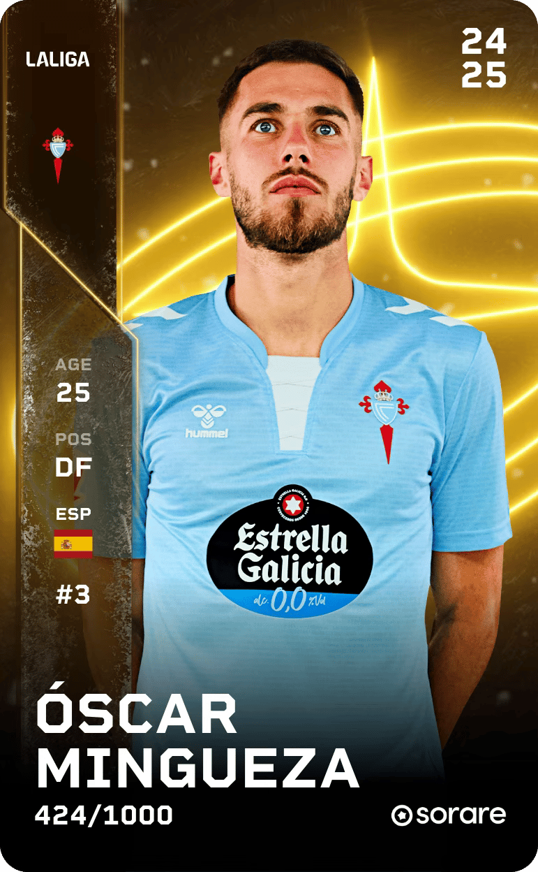 Óscar Mingueza 2024-25 • Limited 424/1000