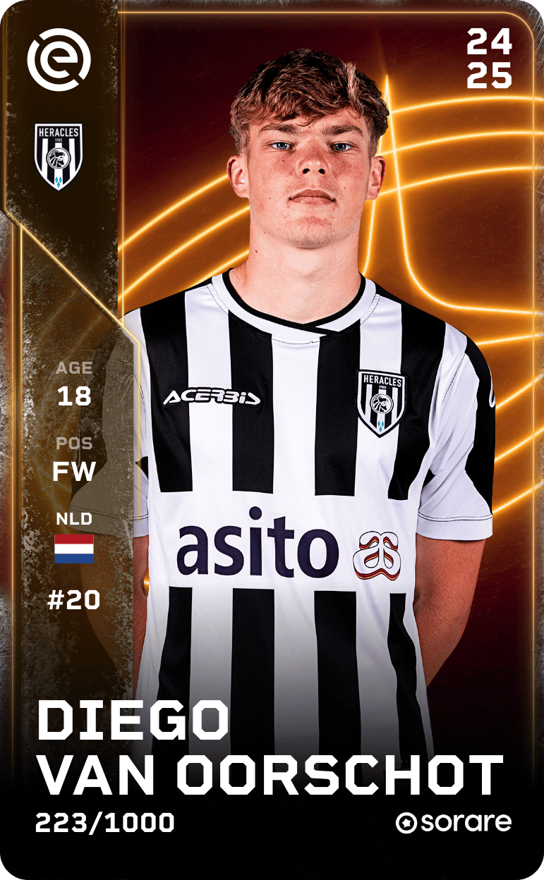 Diego van Oorschot 2024-25 • Limited 223/1000