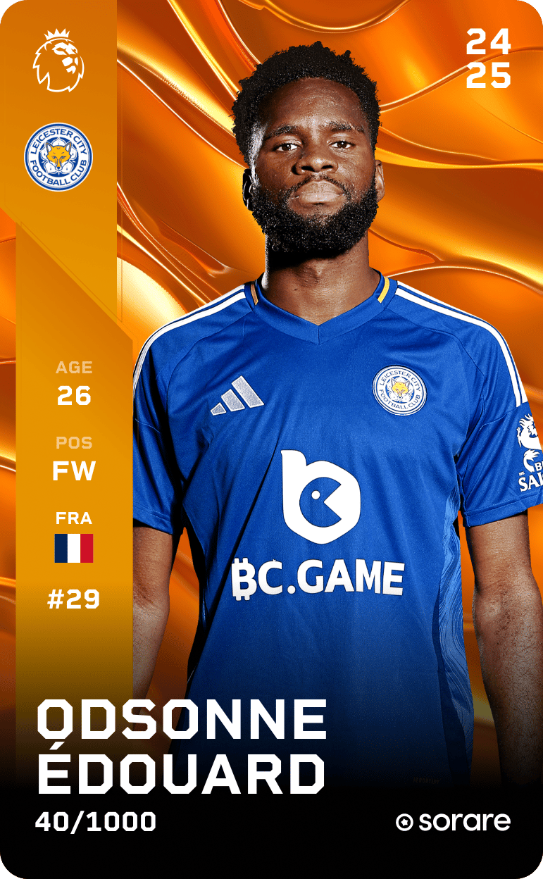 Odsonne Edouard 2024-25 • Limited 40/1000